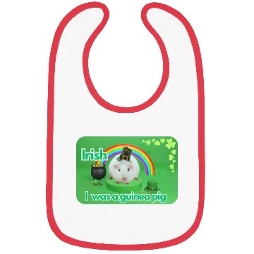 Discover Irish I was a guinea pig Bibs