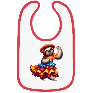 Discover Sloth Style Flamenco dance Bibs
