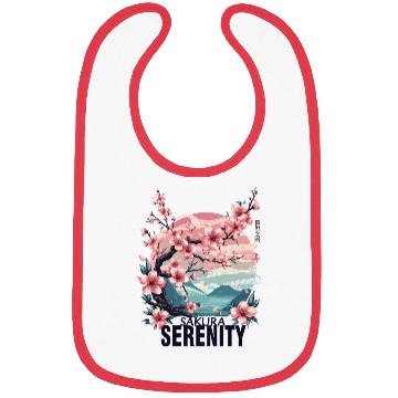 Discover Sakura serenity Bibs