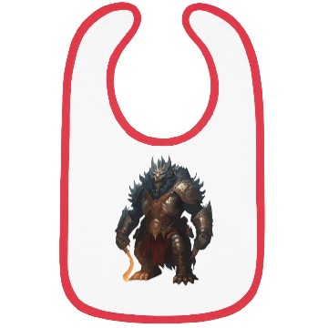 Discover Threatening Ork Warriors In Armor Fantasy Graphics Bibs