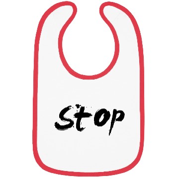 Discover "Stop: Bold Statement Bibs for Assertive Fashion"