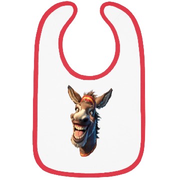 Discover cute donkey Classic Bibs