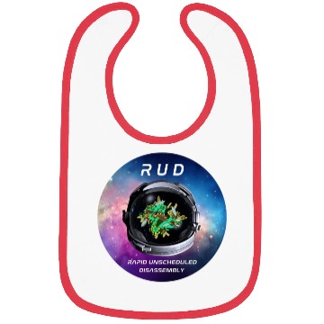 Discover RUD: Rapid Unscheduled Disassembly, Tie Dye Galaxy Bibs