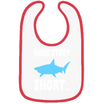 Discover Hand Amputee Shark Story Bibs