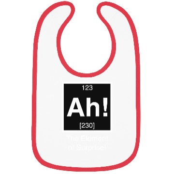 Discover Ah The element of surprise Bibs
