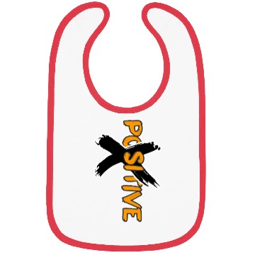 Discover "Positive Embrace Joy, Radiate Radiant Positivity" Bibs