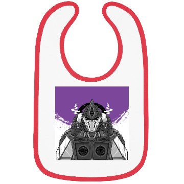 Discover Mech Robot Square Poster (R80) Bibs