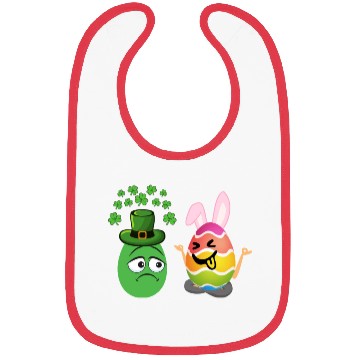 Discover Easter Meets St. Patrick's A Festive Holiday Fusio Bibs