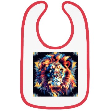 Discover lion Bibs
