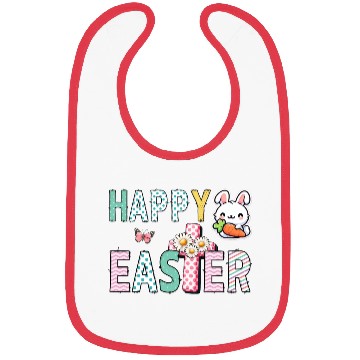 Discover Blossom & Bunny: Easter Celebration Delight! Bibs