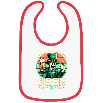 Discover i am ready for the beer St.Patrick's day Bibs