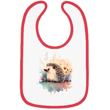 Discover Cute Hedgehog Bibs