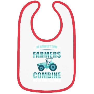 Discover Combine Threshing Farmer Agriculture Combine Bibs