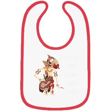 Discover Embrace life's dance with grace Bibs