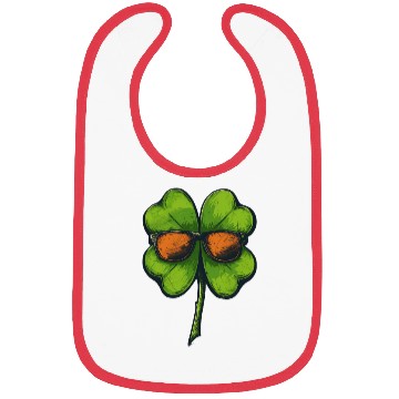 Discover Shamrock Sunglasses Clover Saint Patrick's Day Bibs