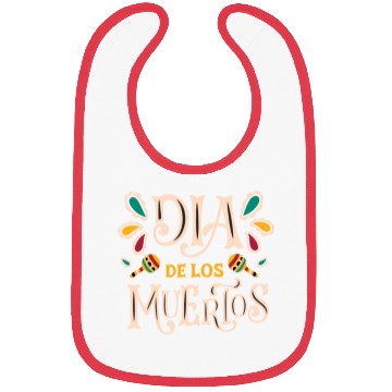 Discover Exclusive Dia de los Muertos designs Bibs