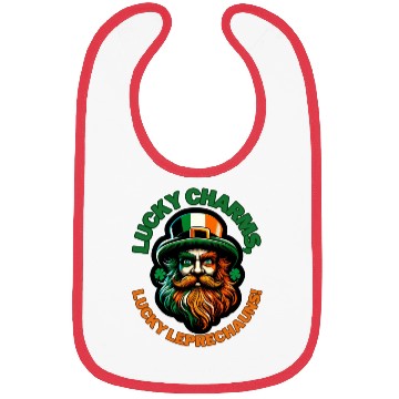 Discover Lucky charms, lucky leprechauns Bibs