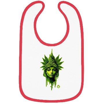 Discover Mary Jane Weed Queen Bibs