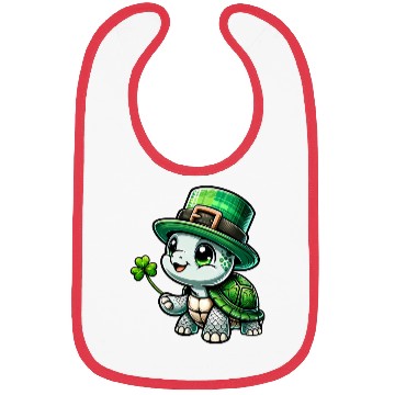 Discover St. Patrick's Turtle Celebration Bibs
