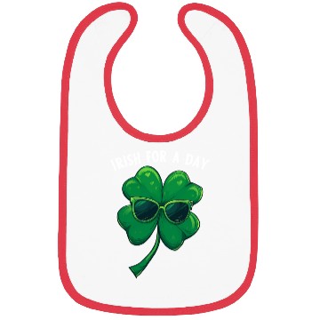 Discover Irish For A Day Clover Saint Patrick Shamrock Bibs