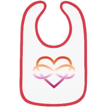 Discover Polyamory Infinity Heart - Lesbian Bibs