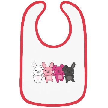 Discover Transfem Flag Pride Lgbtq Bunny Bibs