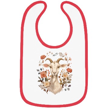 Discover Goat Flowers Farmer Gift Bibs