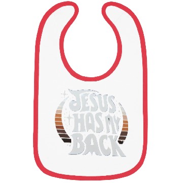 Discover Jesus Has My Back 23 Bibs