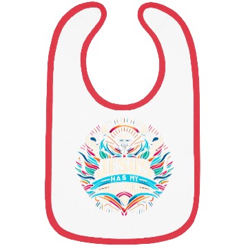 Discover Jesus Has My Back 27 Bibs