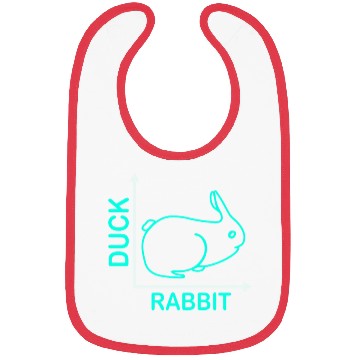 Discover Wittgensteins Rabbit Duck Illusion Bibs