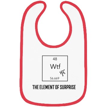 Discover The element of surprise Bibs