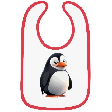 Discover Cute cartoon penguin Bibs