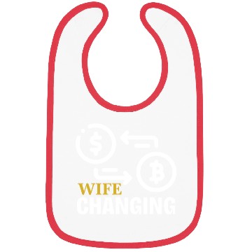 Discover Black and Gold Wife Changing - Bitcoin Bibs