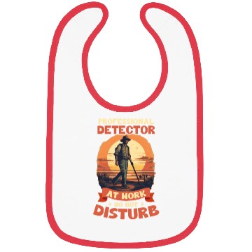 Discover Metal Detecting Professional Detector At Work Bibs