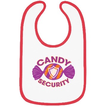 Discover Candy Security Kids Parents Matching Birthday Bibs