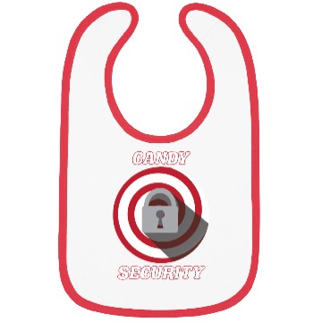 Discover Candy Security Kids Parents Matching Birthday Bibs