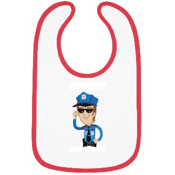 Discover Candy Security Kids Parents Matching Birthday Bibs