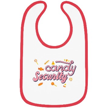 Discover Candy Security Kids Parents Matching Birthday Bibs