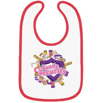 Discover Candy Security Kids Parents Matching Birthday Bibs