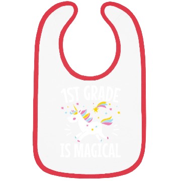 Discover 1st Grade Is Magical Back To School Student Bibs