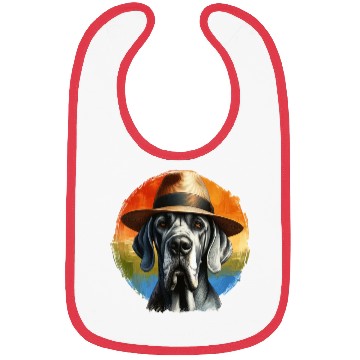 Discover Great Dane Rainbow Bibs