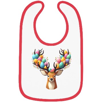 Discover A Deer's Easter Surprise Bibs