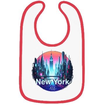 Discover NYC neon light Bibs