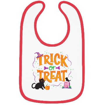 Discover Trick or Treat Halloween. Bibs