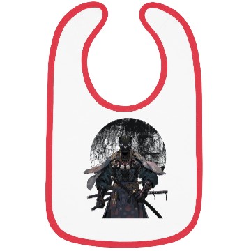 Discover Anime Panther Warrior Samurai katana Bibs