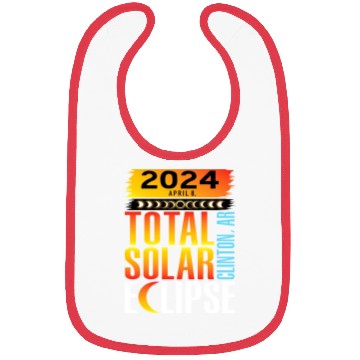 Discover 2024 April 8 Total Solar Eclipse Clinton AR Bibs