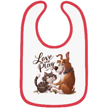 Discover Pets at Play Bibs