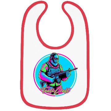 Discover Gorilla Party Time Bibs