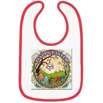 Discover Happy Easter Holiday Celebration Bibs