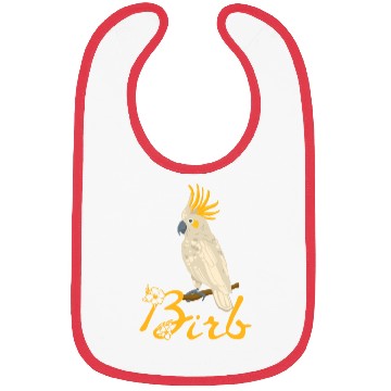 Discover Birb Meme Bibs Yellow Cockatiel Bird